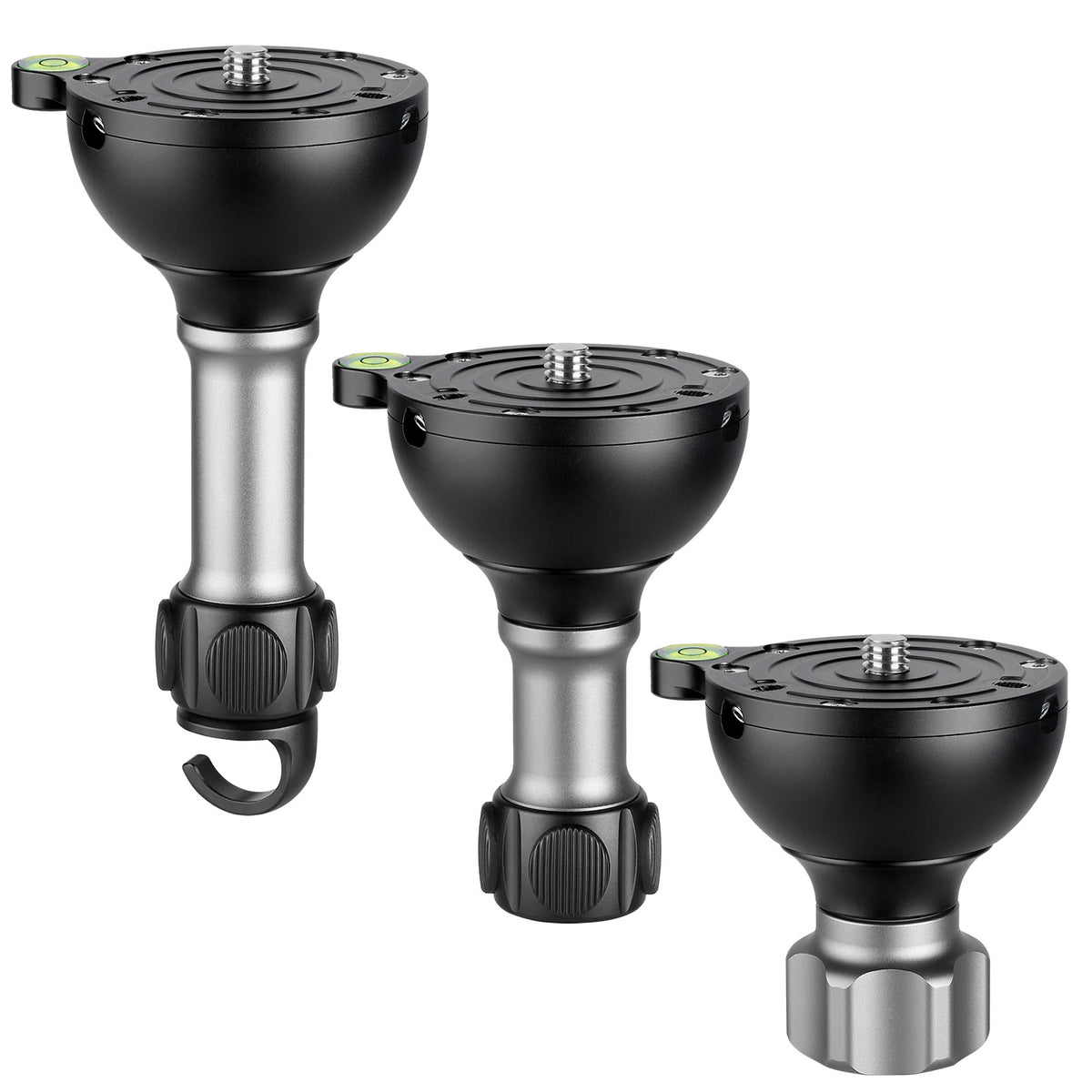 Leofoto YB-75LP Bowl Adapter with Long Handle