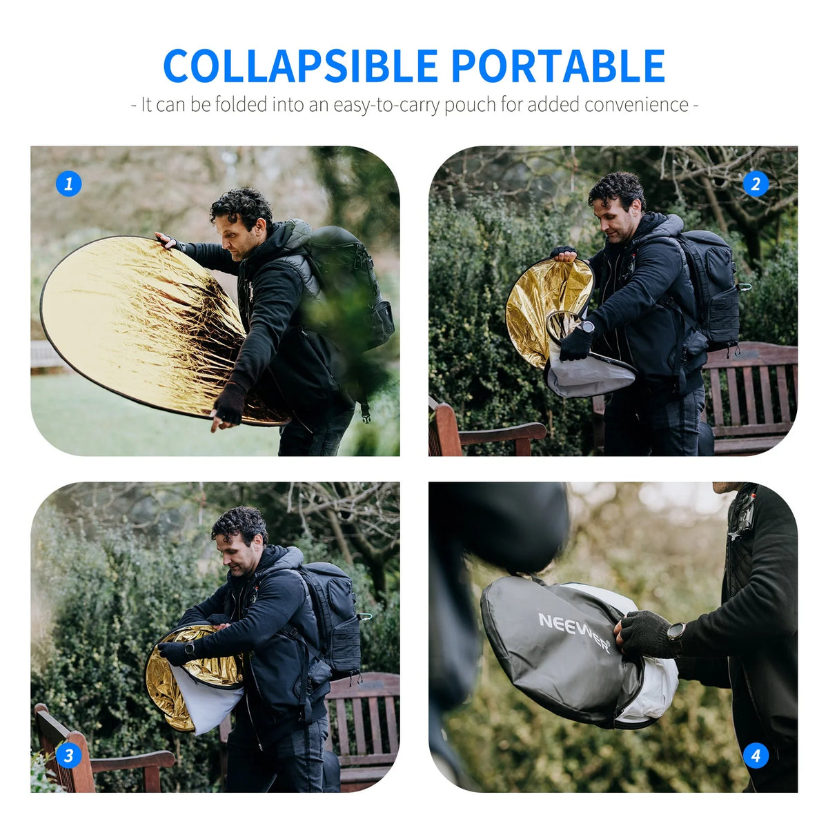 NEEWER REFLECTOR 5 IN 1