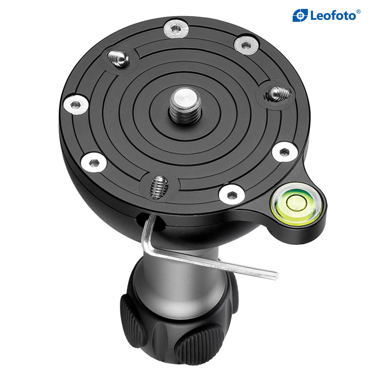 Leofoto YB-75LP Bowl Adapter with Long Handle
