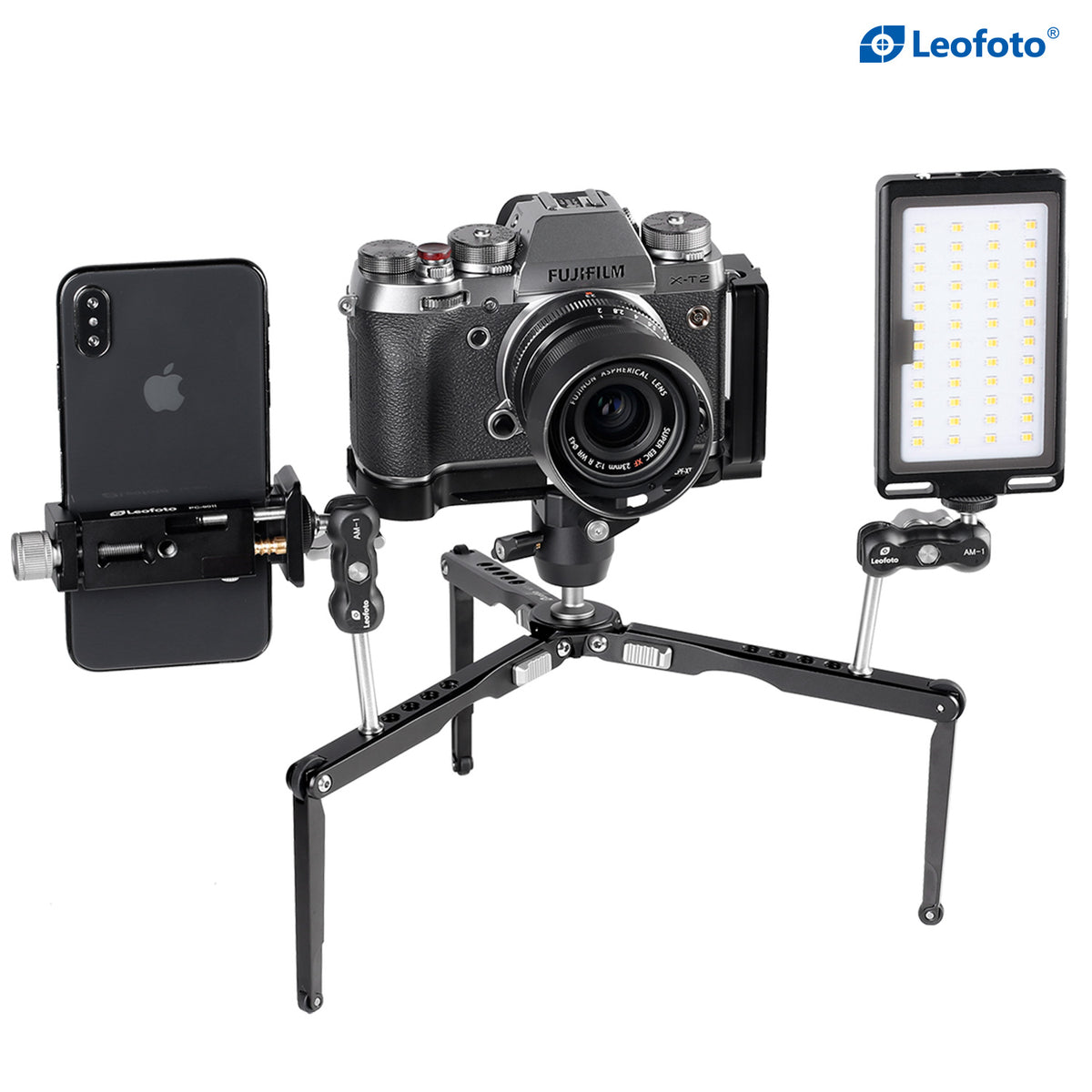 Leofoto AM-2L Phone Clamp Adapter