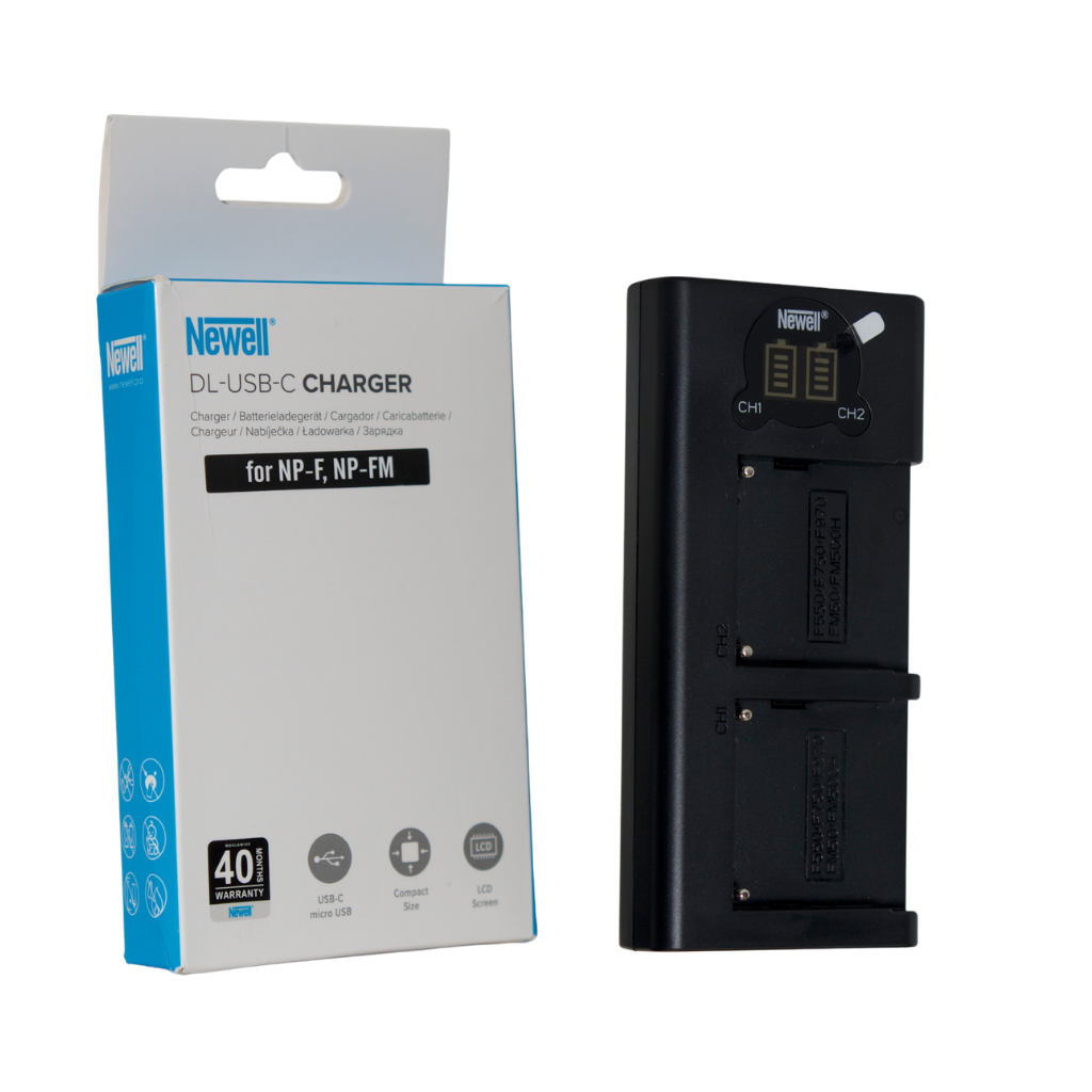 Newell DL-USB-C dual channel charger for NP-F550/770/970