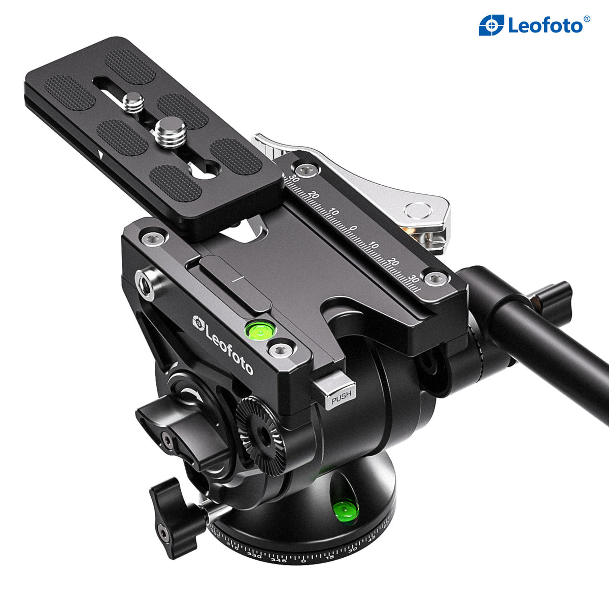 Leofoto BV-10L (Lever-Release Clamp) Fluid Video Head