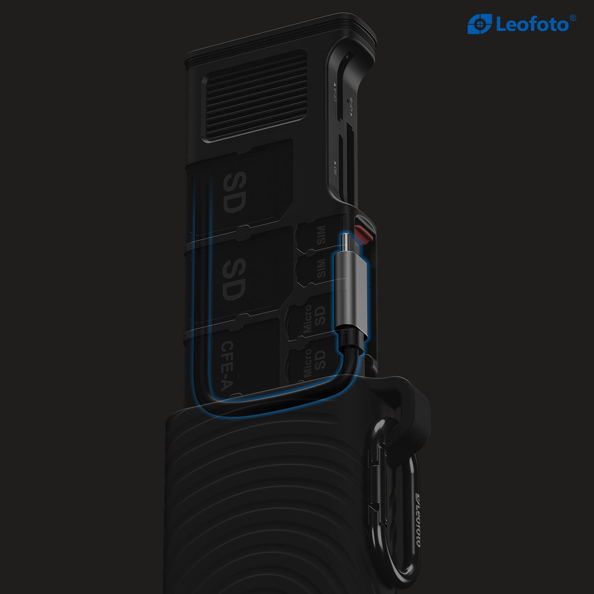 Leofoto LCR-01 Flash Transfer Card Case