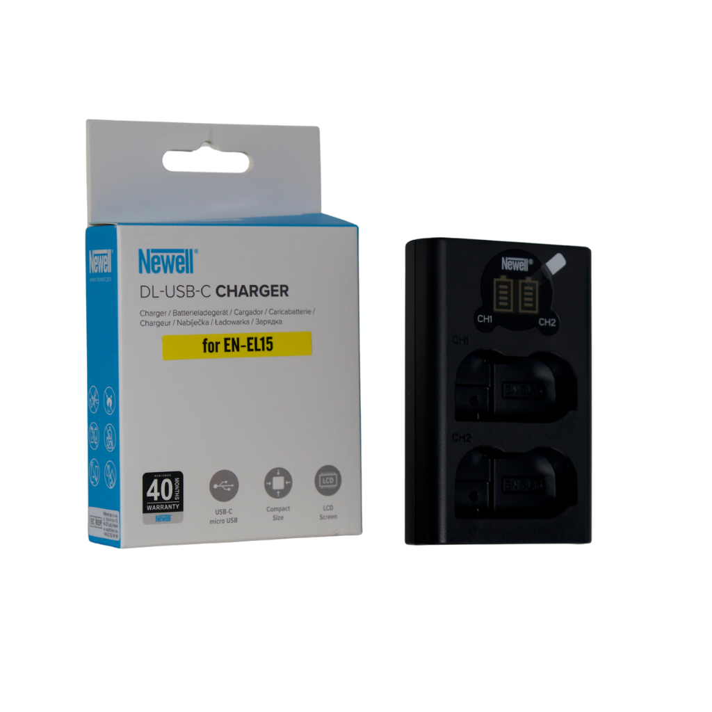 Newell DL-USB-C dual channel charger for EN-EL15