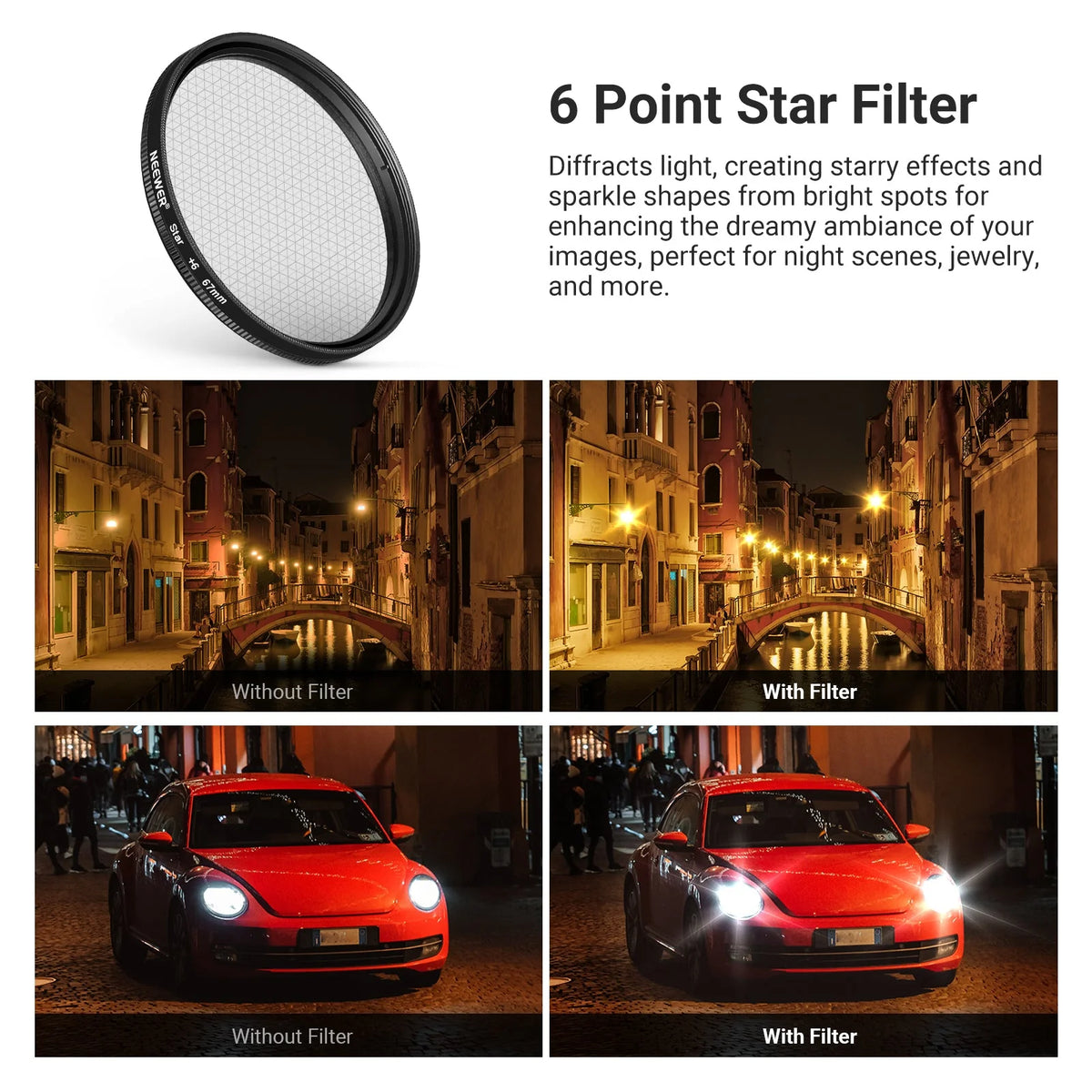 NEEWER 67MM CELLPHONE FILTER KIT