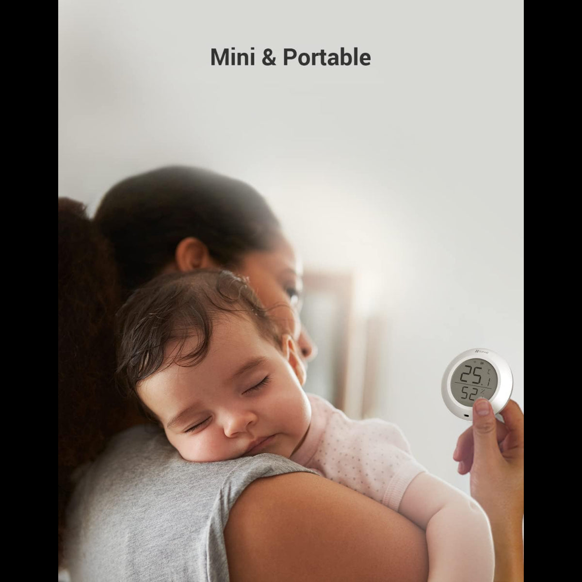 EZVIZ T51C SENSORE TEMPERATURA E UMIDITA' SENZA FILI PER SISTEMA A3