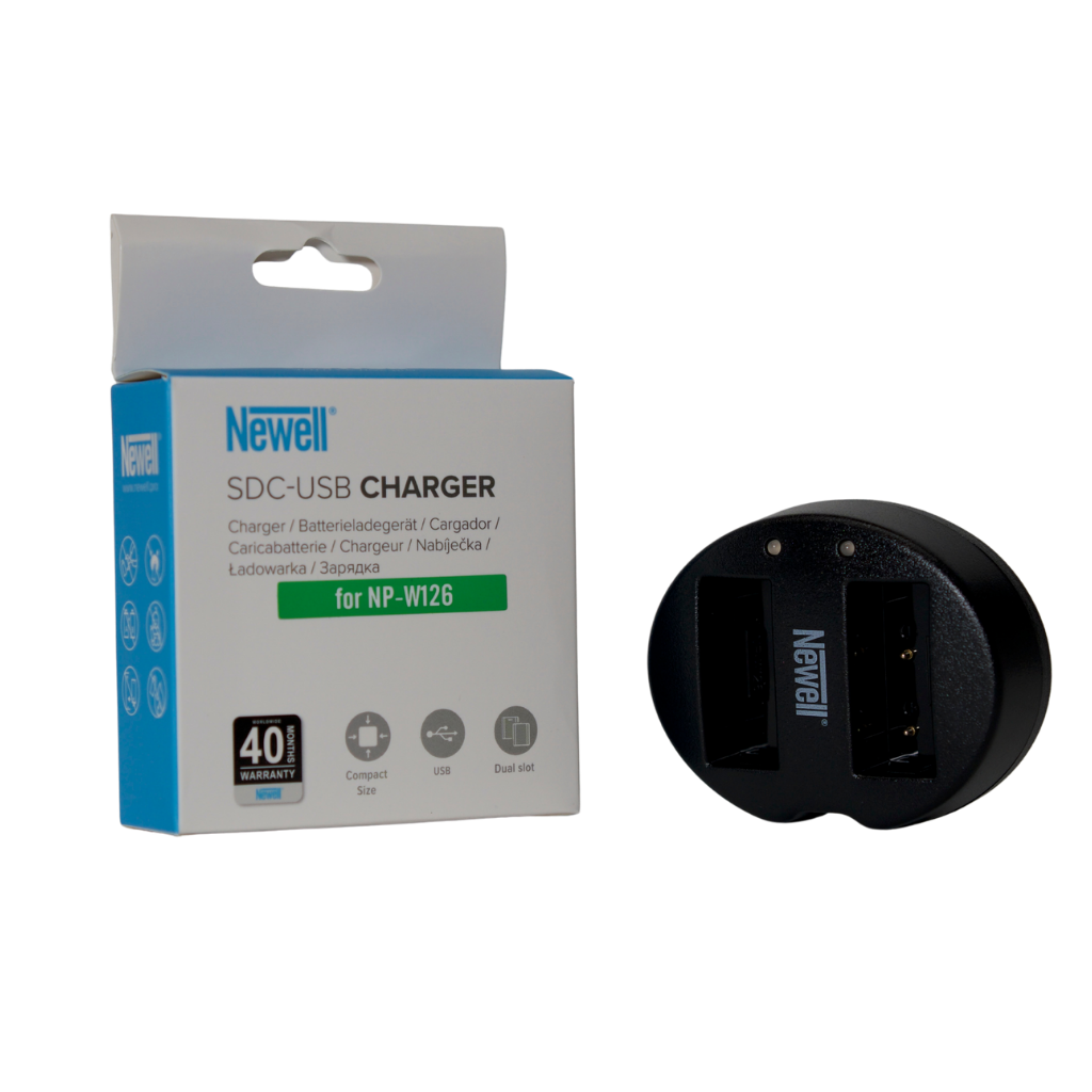 Newell SDC-USB dual channel charger for NP-W126
