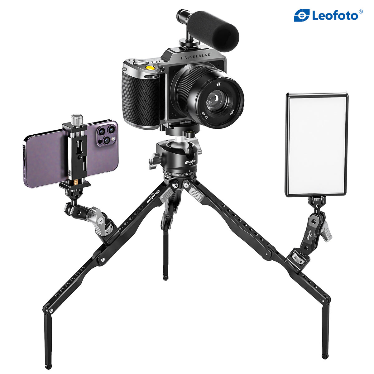 Leofoto MT-04 Tripod + LH-30R Head