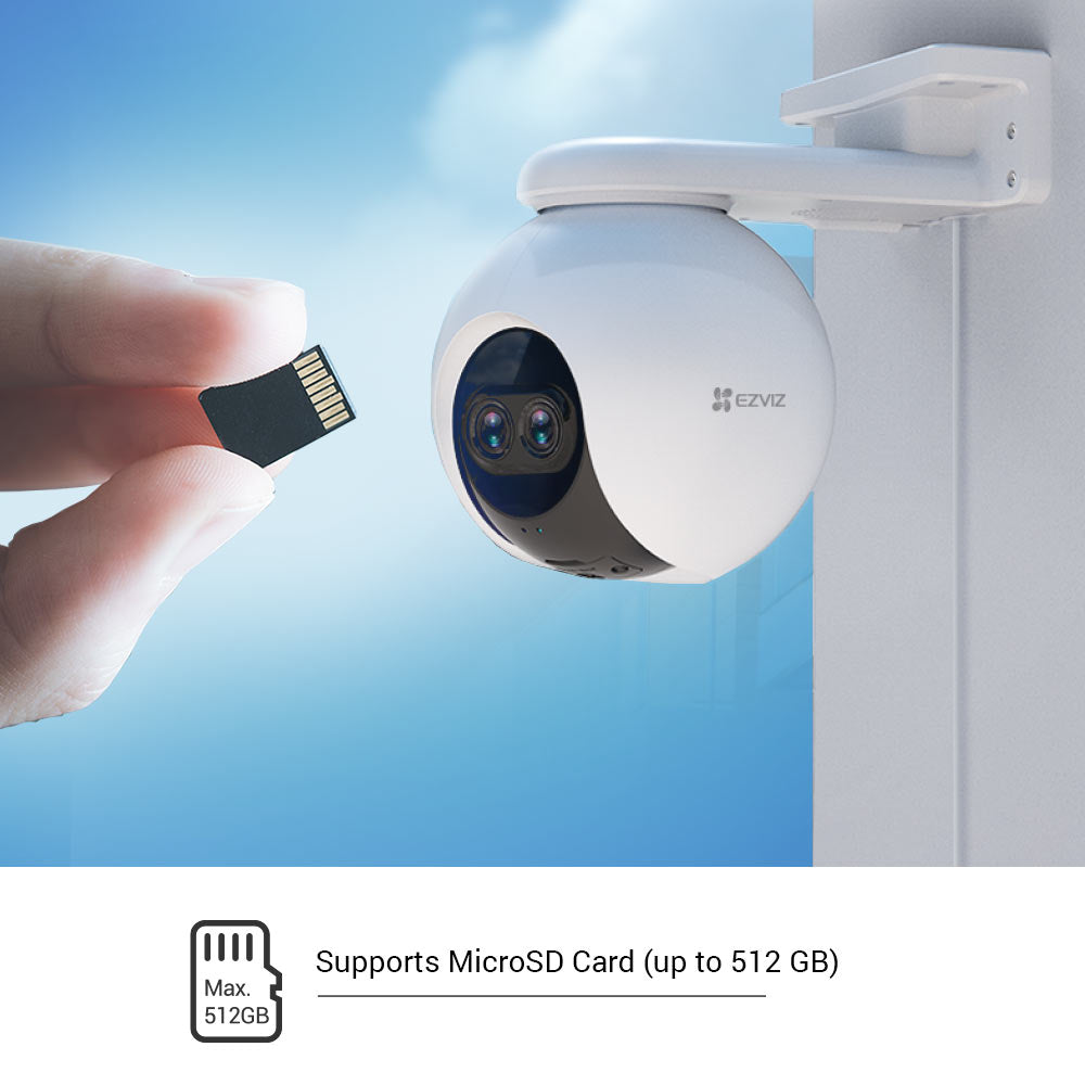 EZVIZ C8PF 2MP OUTDOOR SMART WI-FI CAMERA 1080p DOPPIO OBIETTIVO IP65