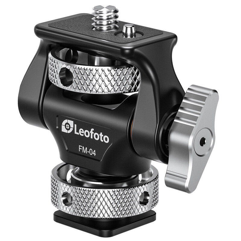 FM04 Leofoto Snail Head Coldshoe Adapter