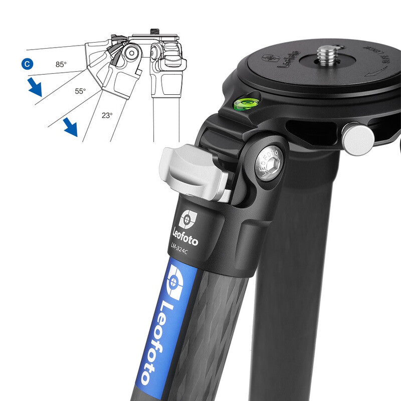 LM324C Leofoto LM-324C Carbon Tripod