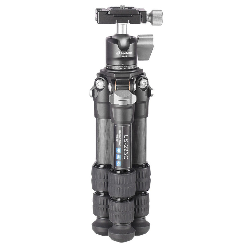 LS223CLH25 Leofoto LS-223C Carbon Tripod + LH-25