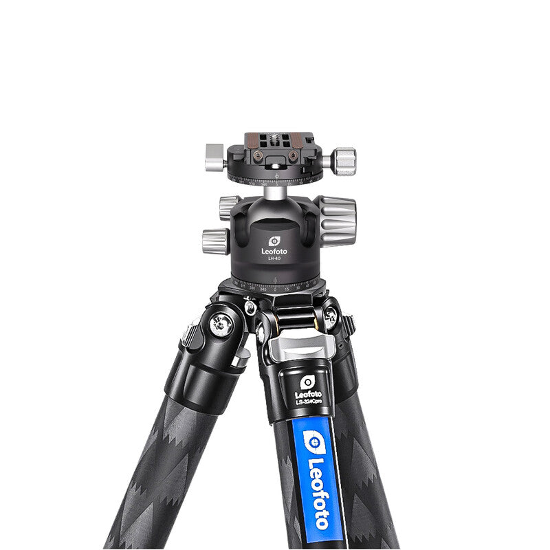LS324CPROLH40R Leofoto LS-324C PRO Tripod + LH-40R Head