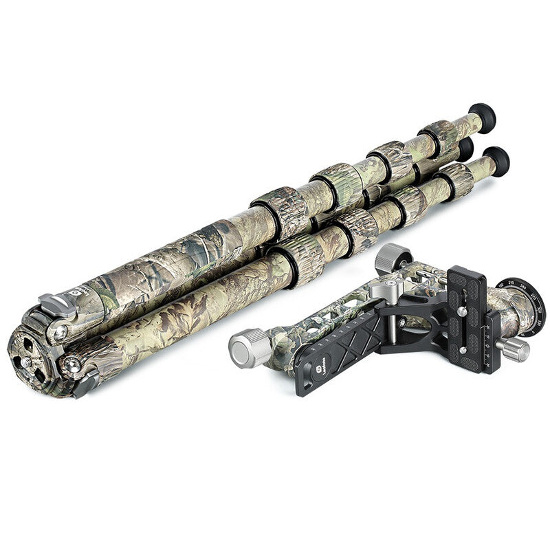 LS365CPG1FULLCAMO Leofoto LS-365C Tripod + PG-1 Full Camo