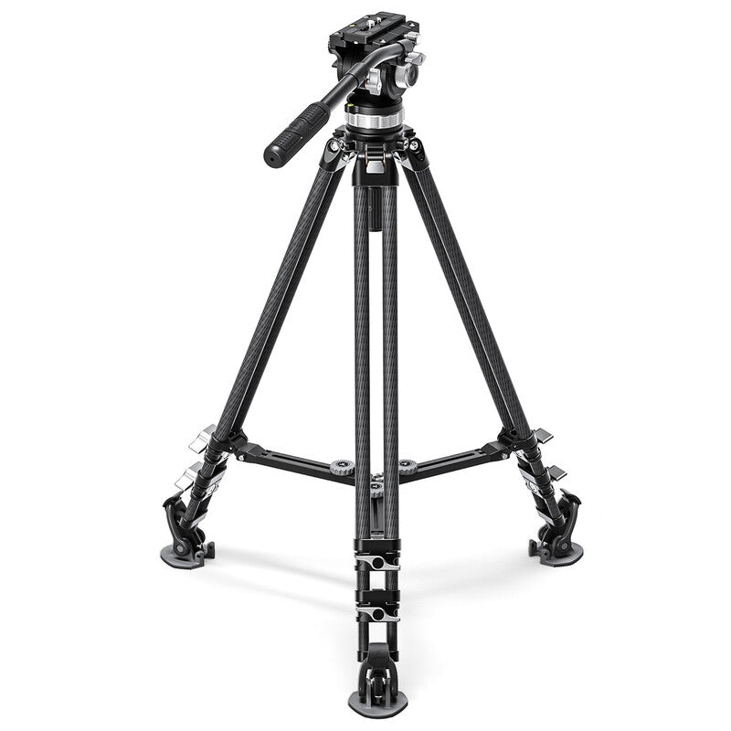 LVC193CBV15 Leofoto LVC-193C Tripod + BV-15 Video Head