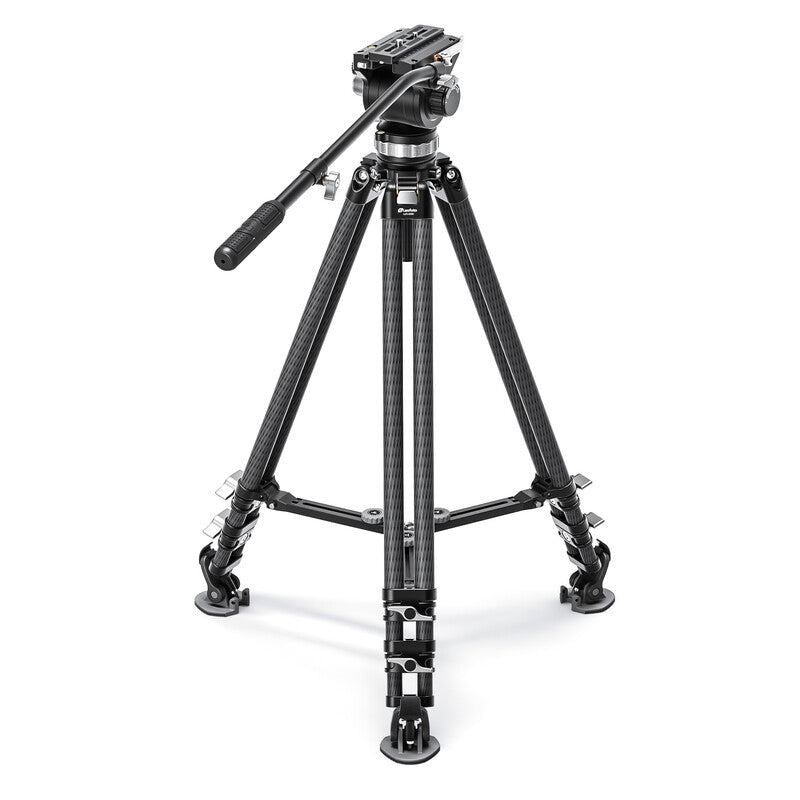 LVC253CBV20 Leofoto LVC-253C Tripod + BV-20 Video Head