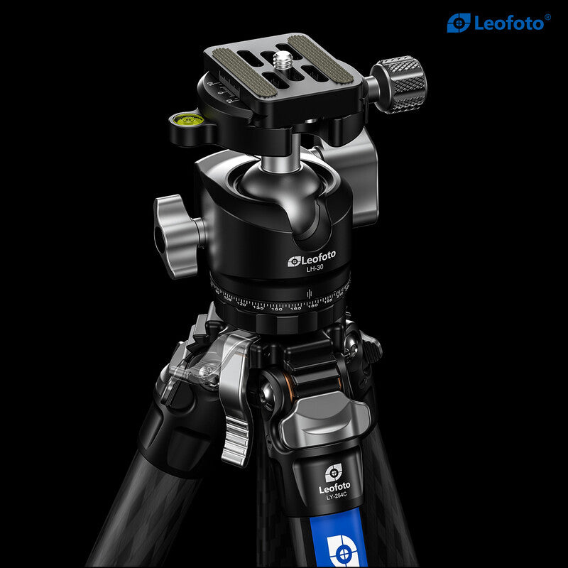 LY254CLH30R Leofoto LY-254C Tripod + LH-30R Head