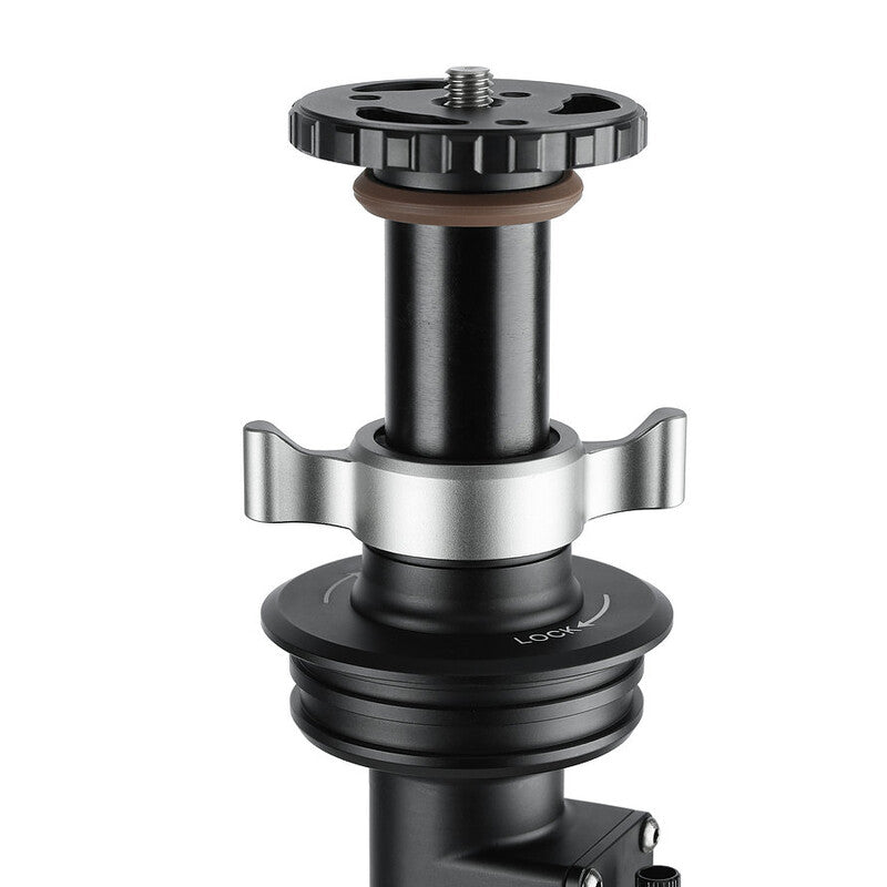 GC364C Leofoto Geared Center Column for 75mm Bowl Tripods