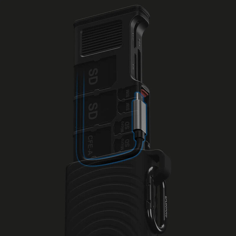 LCR01 Leofoto LCR-01 Flash Transfer Card Case (black)