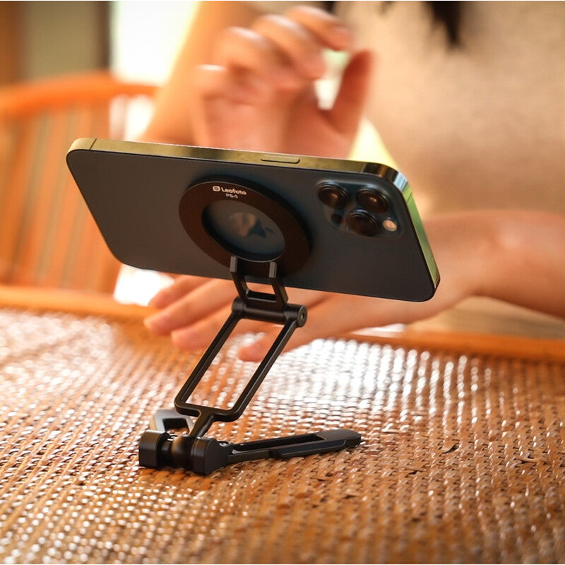 PS5BLACK Leofoto PS-5 Black Magnetic Phone Mount
