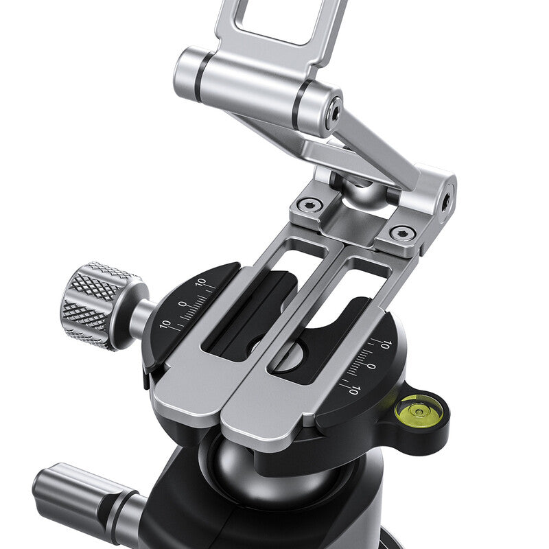 PS5SILVER Leofoto PS-5 Silver Magnetic Phone Mount