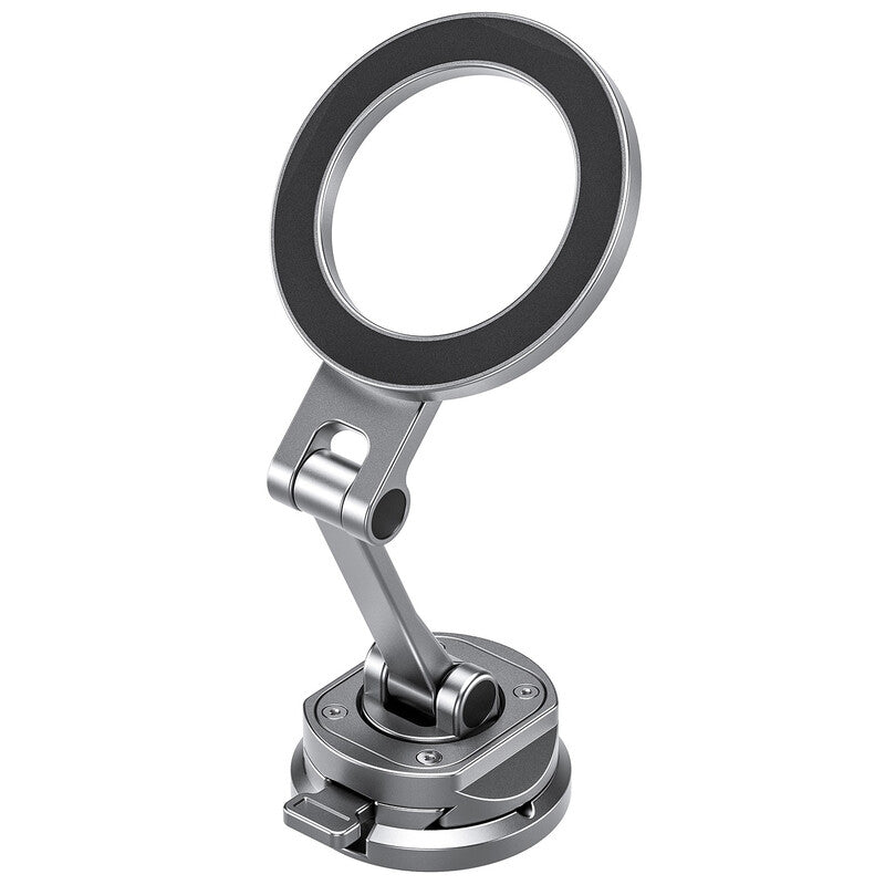 PM02SILVER Leofoto Folded Cellphone Clamp Silver