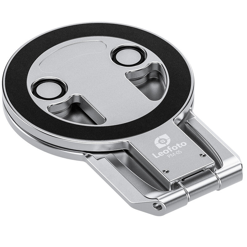 PM05 Leofoto PM-05 dual-Sided Magnetic Foldable Phone Station Silver