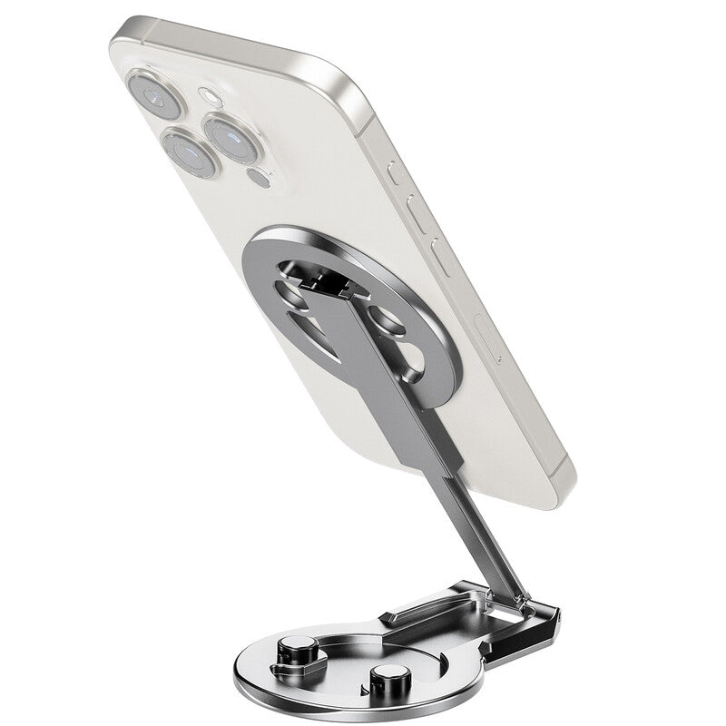 PM05 Leofoto PM-05 dual-Sided Magnetic Foldable Phone Station Silver