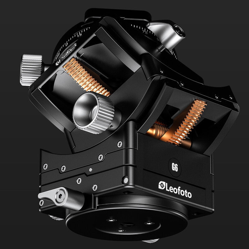 G6 Leofoto G6 Double Axis Geared Head