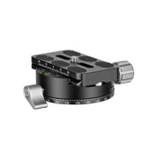 PAN02 Leofoto PAN-02+QP70 Panning Clamp With Arca Dovetail And QR Plate