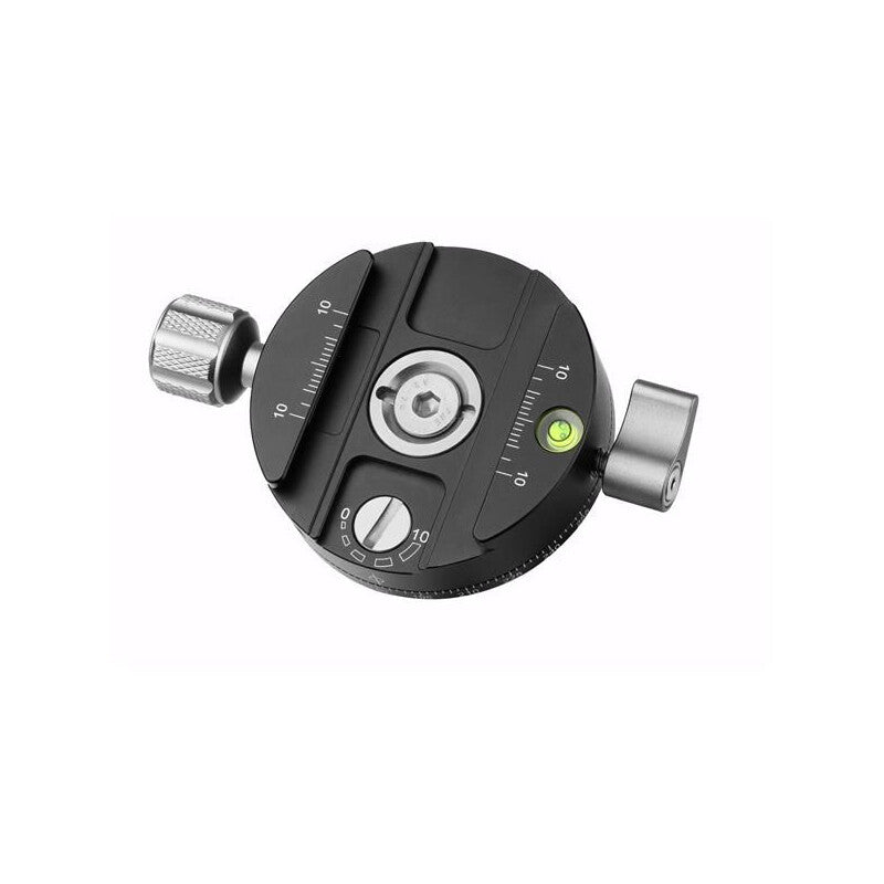 PAN02 Leofoto PAN-02+QP70 Panning Clamp With Arca Dovetail And QR Plate