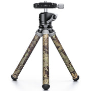 MT02C+LH22CAMO Leofoto MT02C Tripod Camouflage + LH-22 Head