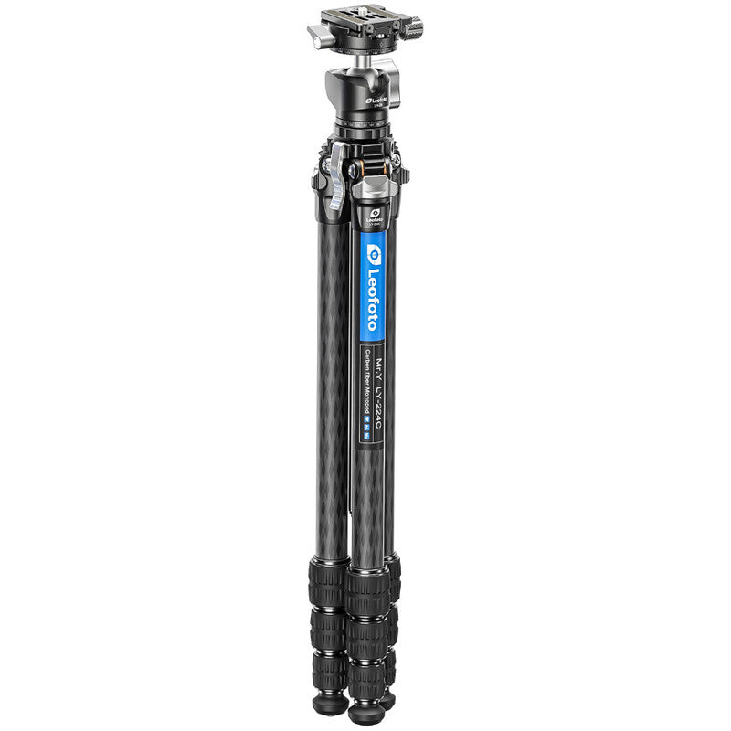 LY224CLH25R Leofoto LY-224C Tripod + LH-25R Head