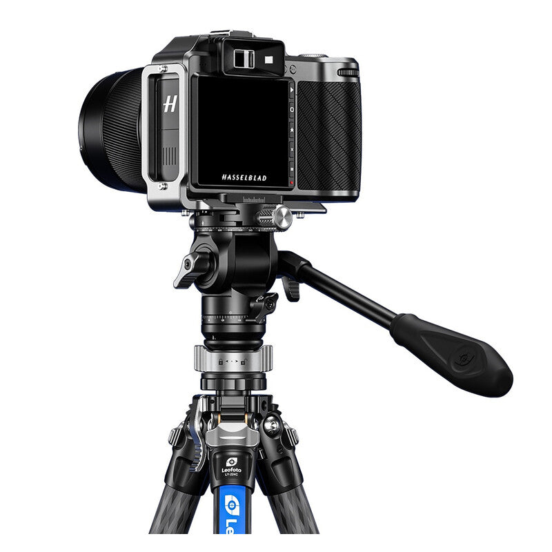 LY224CLB38BV0R Leofoto LY-224C Tripod + LB-38 Leveling Base + BV-0R Head