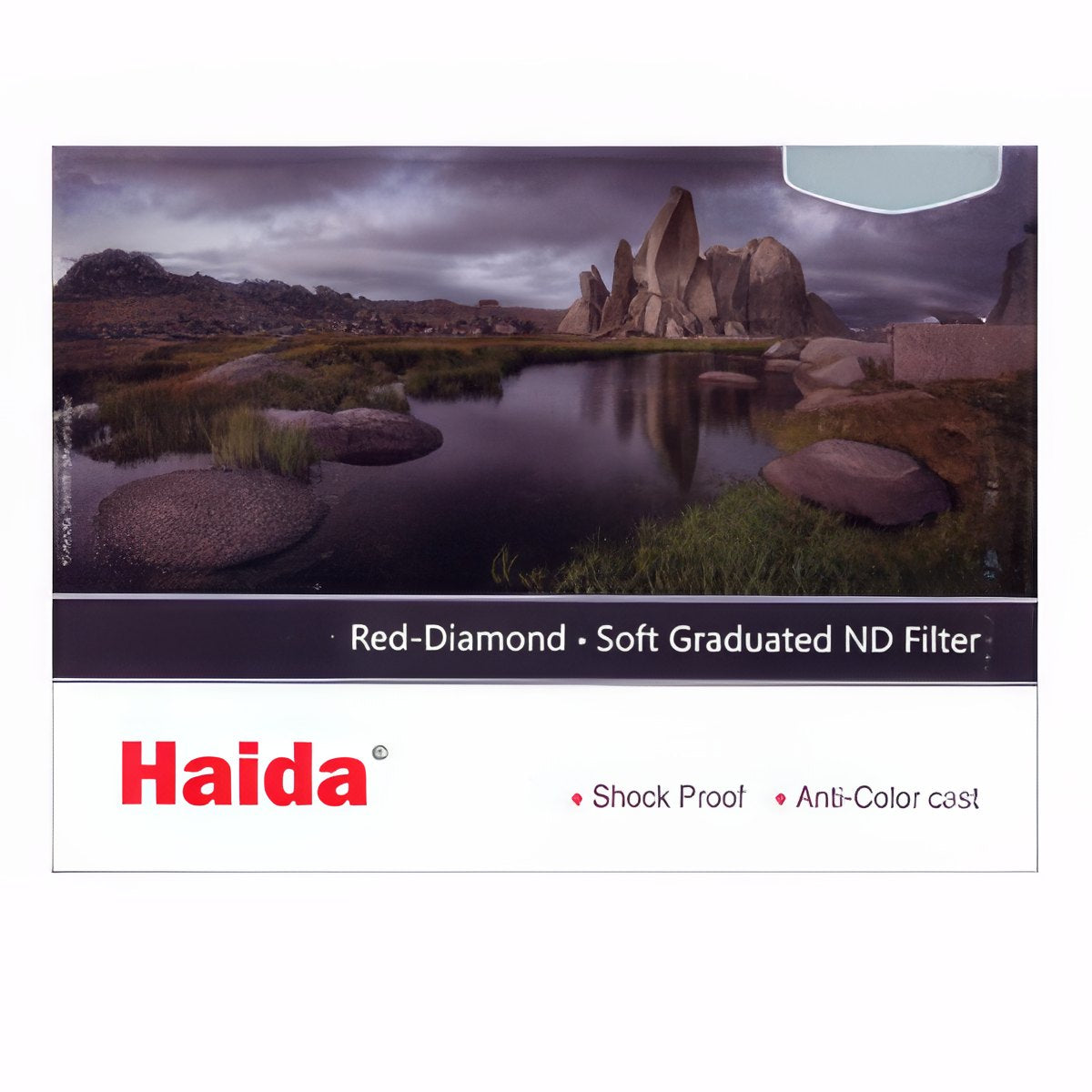 Haida Red-Diamond Soft Grad ND Filter, 100x150 mm