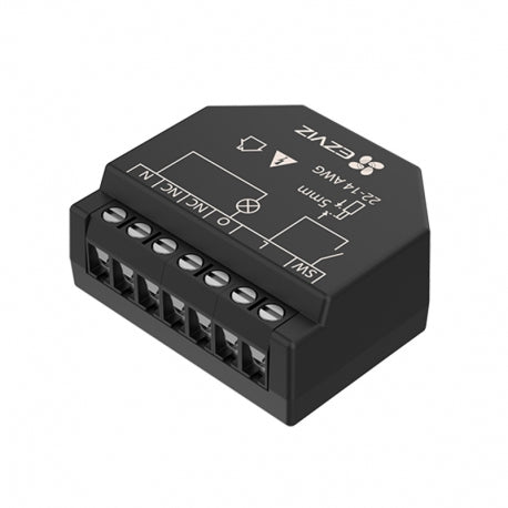 EZVIZ T36WM RELEE SMART 2 CANALI CON ENERGIE MONITORING - TIMER ED AUTOMAZIONI