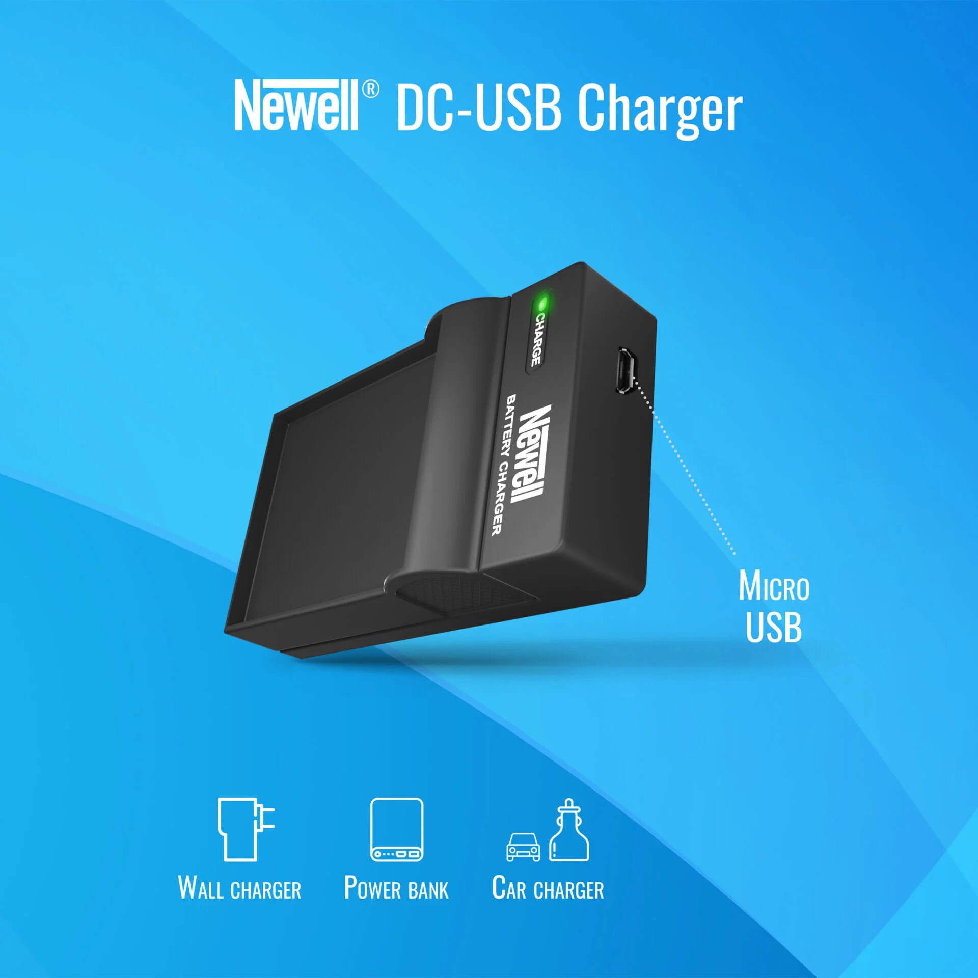 Newell DC-USB charger for NP-FP, NP-FH, NP-FV series