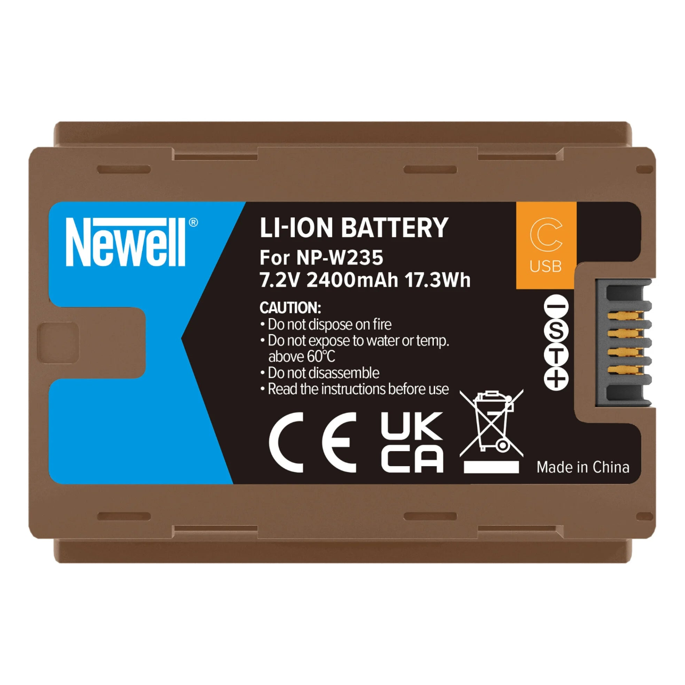 Newell Battery NP-W235 USB-C for Fuji