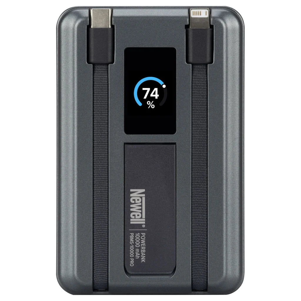 Newell MS-10000 Pro MagSafe Power Bank 10000 mAh Lightning+USB-C – Grey