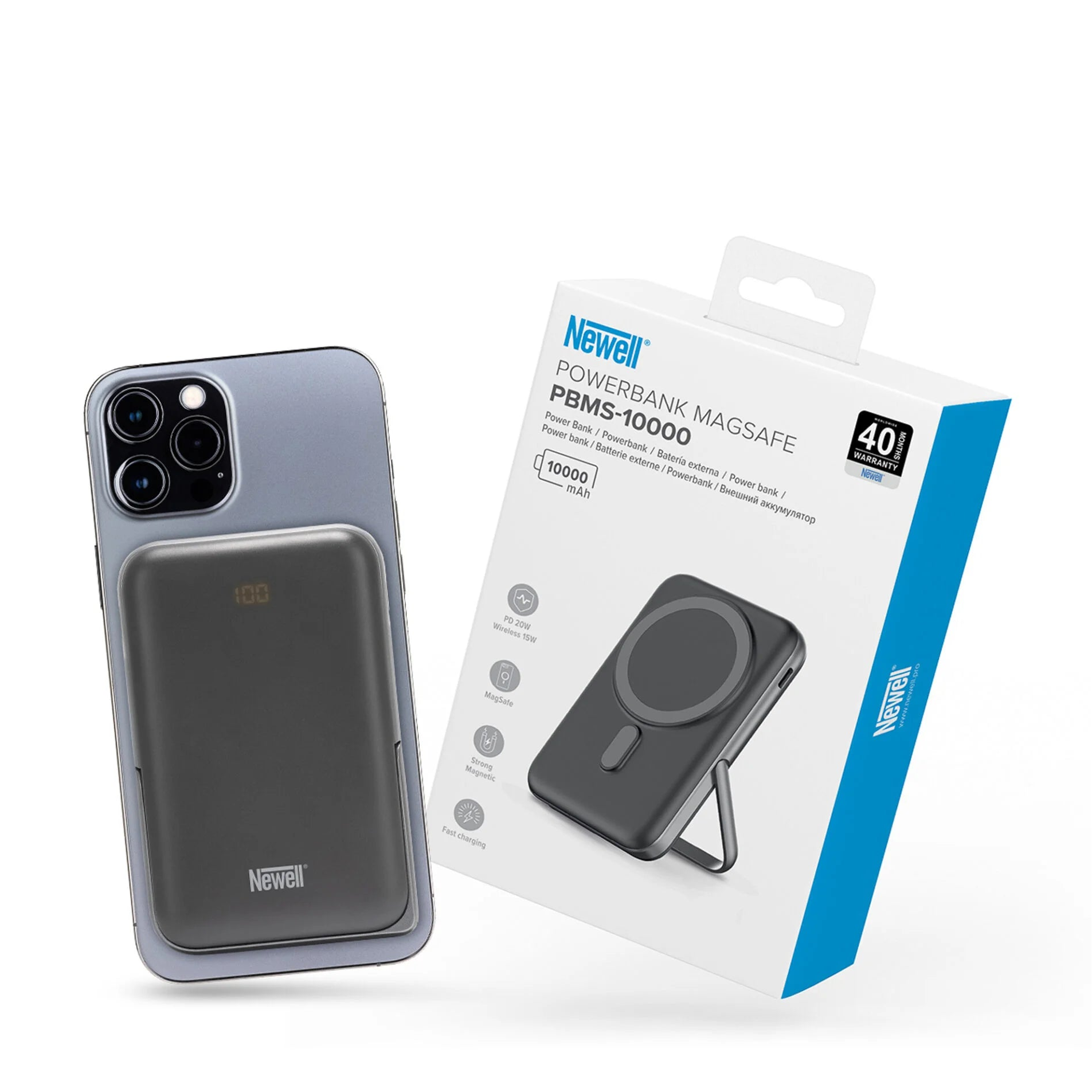 Newell MC-10000 Power Bank - 10000 mAh, PD 18 W